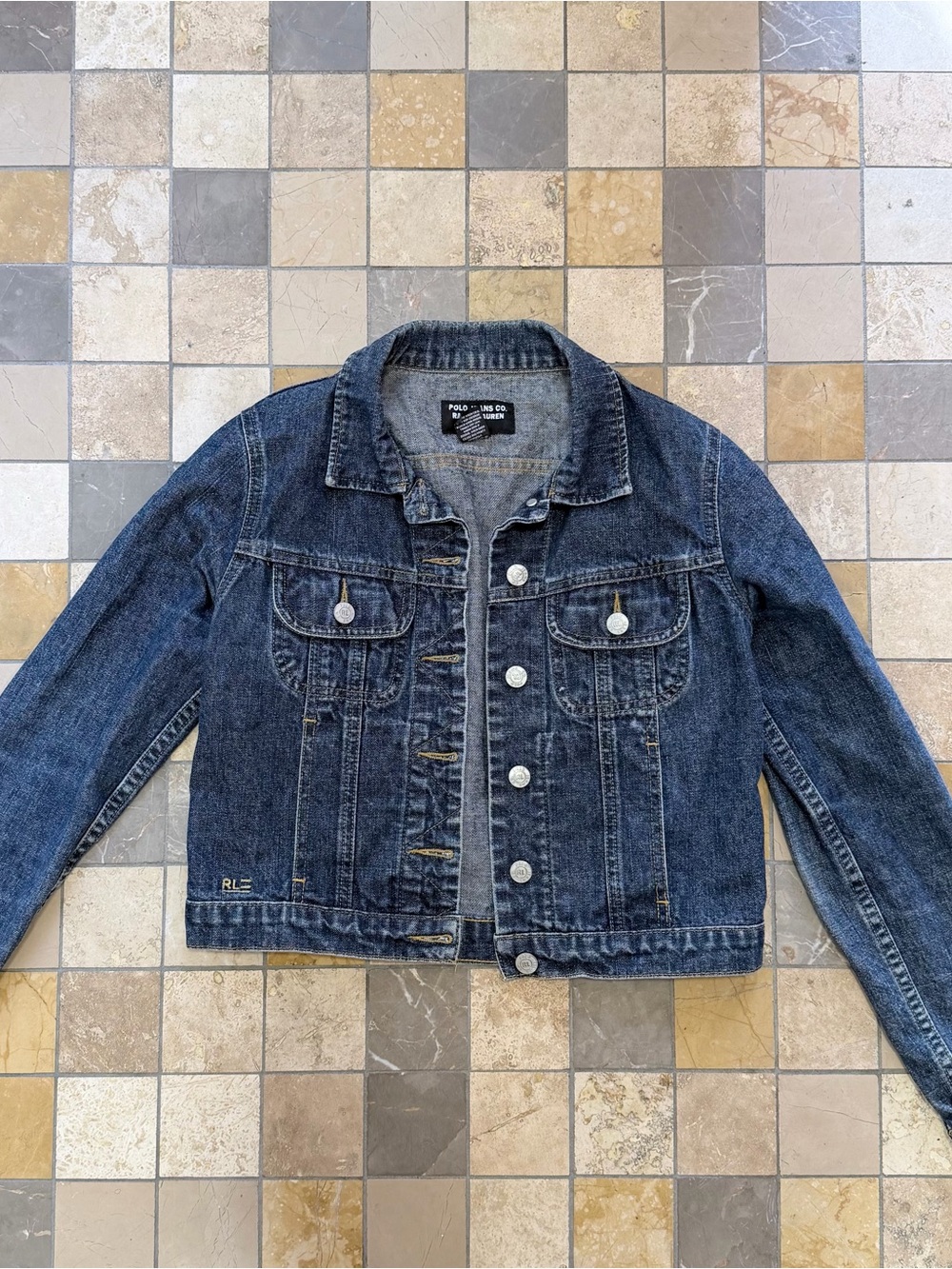 Polo by Ralph Lauren Dark Blue Denim Jacket - Picture 2 of 12